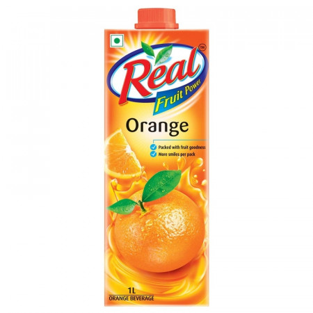 REAL FRUIT POWER ORANGE JUICE 1LTR